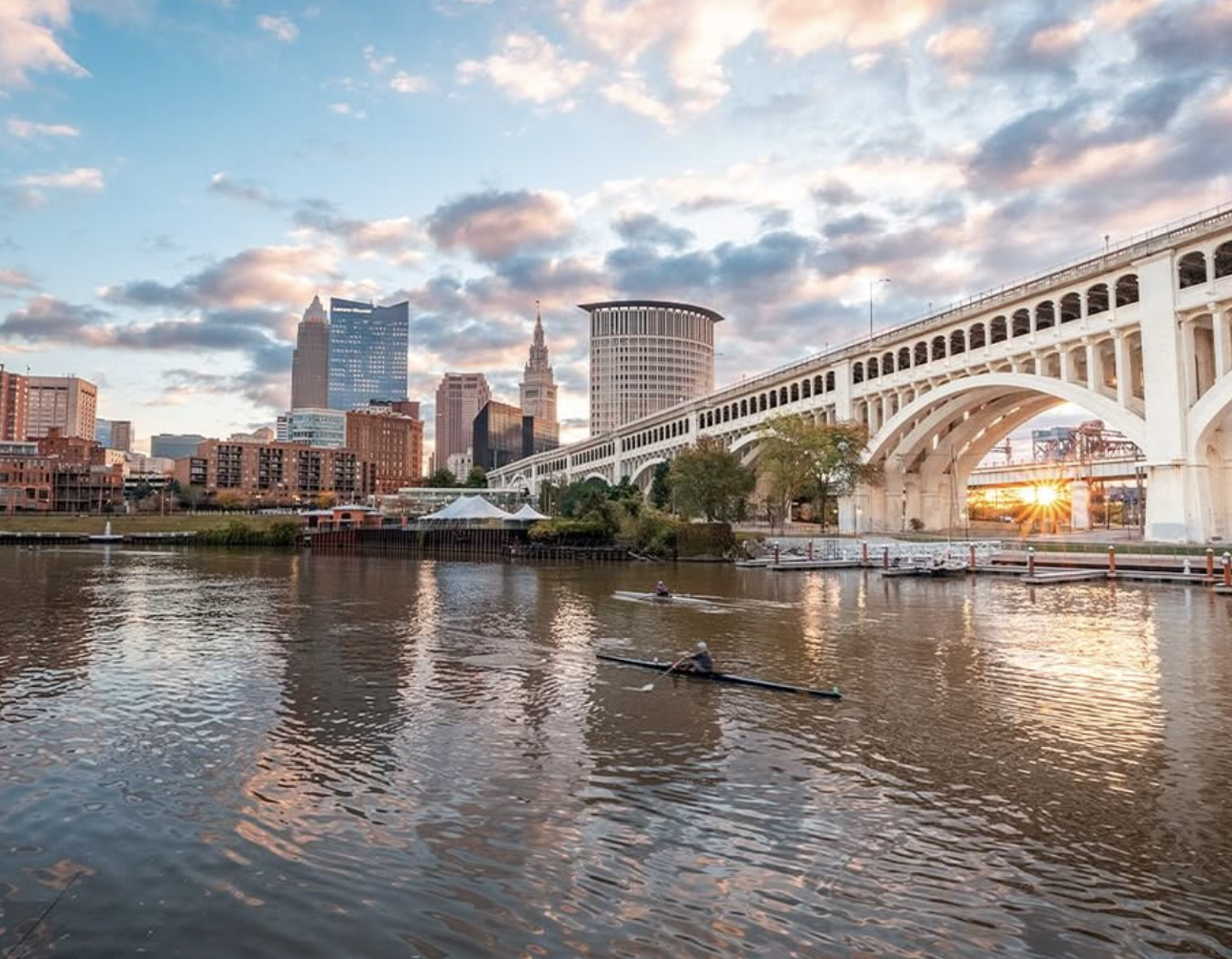 Cleveland skyline